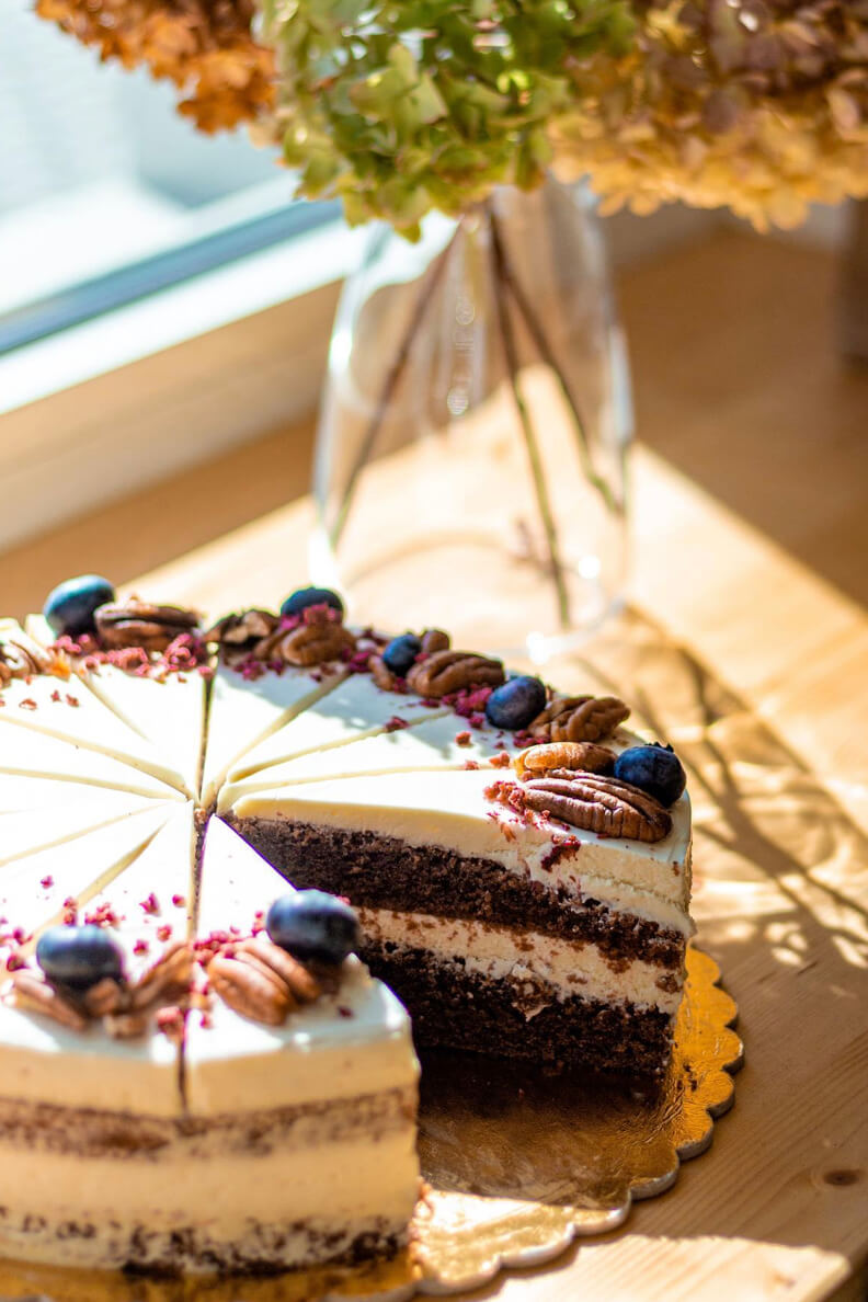 Coffien kavárna dorty, zákusky a skvělé cheesecake